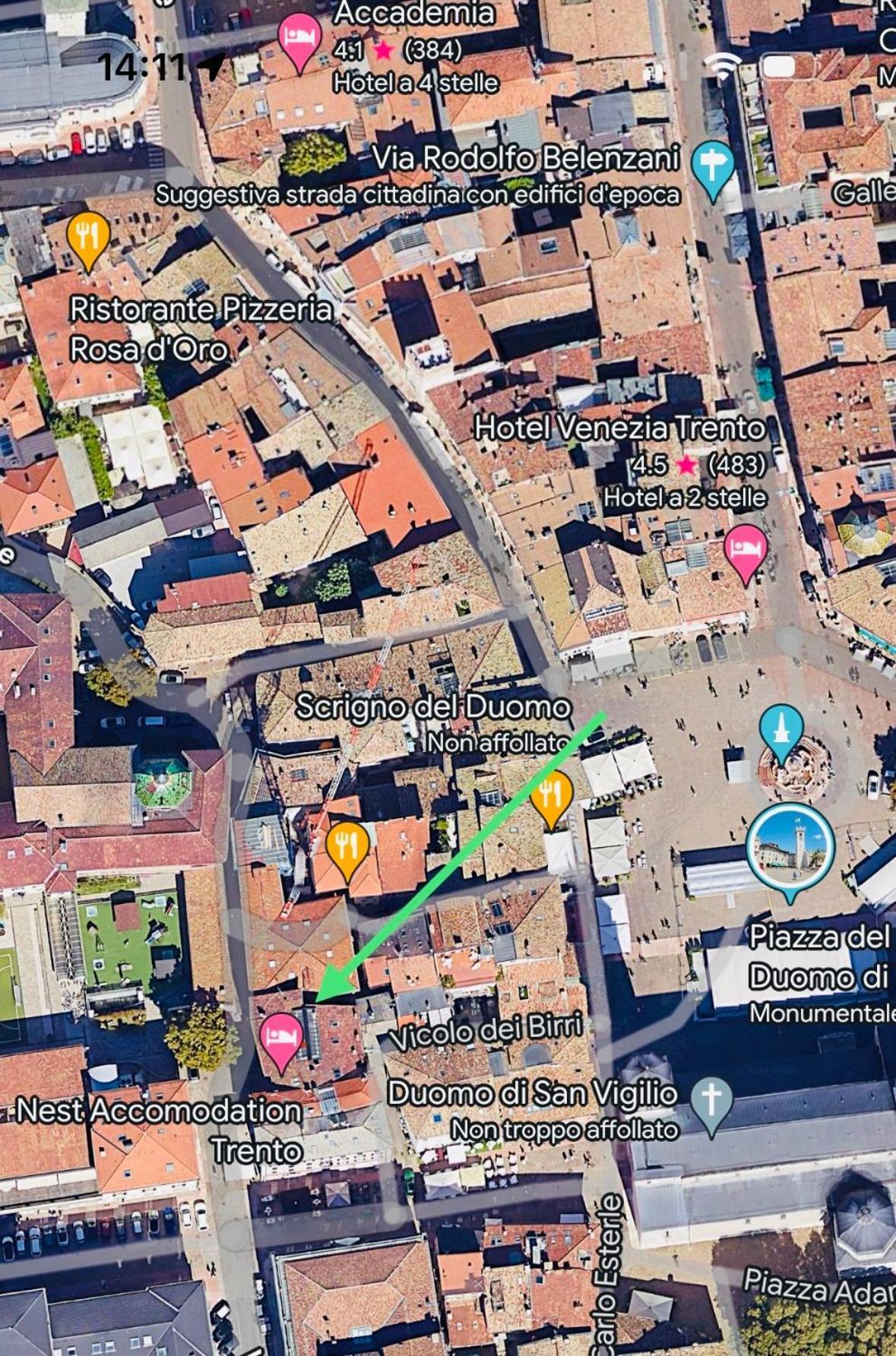 Duomo Nest Entire Apartment เตรนโต ภายนอก รูปภาพ